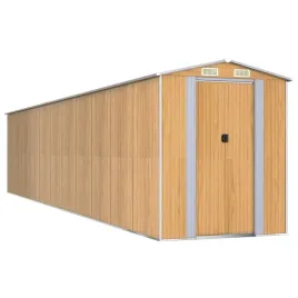 szopa-ogrodowa-jasnobrazowa-192x938x223-cm-stal-galwanizowana