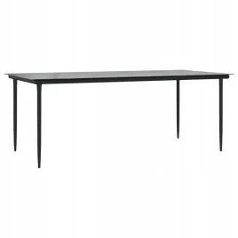 stol-ogrodowy-czarny-200x100x74-cm-stal-i-szklo-hartowane