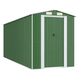 szopa-ogrodowa-zielona-192x523x223-cm-stal-galw