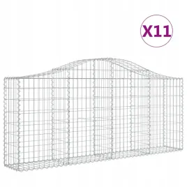 kosze-gabionowe-11-szt-200x30x80-100-cm-galwanizowane-zelazo