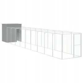 buda-dla-psa-z-wybiegiem-jasnoszara-165x1067x181-cm-stal