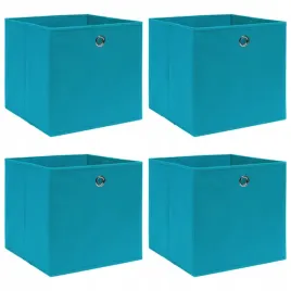pudelka-4-szt-blekitne-32x32x32-cm-tkanina