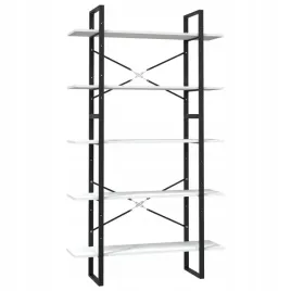5-poziomowy-regal-na-ksiazki-bialy-100x30x175-cm
