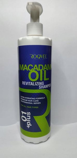Zdjęcia - Szampon Macadamia ﻿Roqvel  oil  włosy suche kręcone 