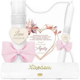 szatka-i-swieca-do-chrztu-pudelko-na-swiece-zestaw-swieca-na-chrzest-ihs