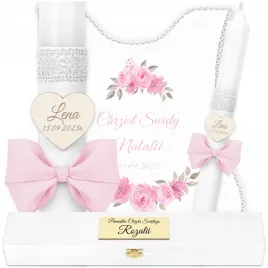 szatka-i-swieca-do-chrztu-pudelko-na-swiece-zestaw-swieca-na-chrzest-ihs