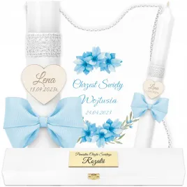 szatka-i-swieca-do-chrztu-pudelko-na-swiece-zestaw-swieca-na-chrzest-ihs