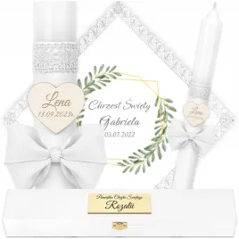 szatka-i-swieca-do-chrztu-pudelko-na-swiece-zestaw-swieca-na-chrzest-ihs