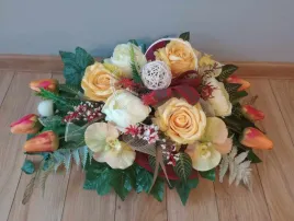 stroik-na-cmentarz-grob-kompozycja-kwiaty-wiosna