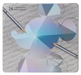 coolpack-disney-100-myszka-miki-kredki-olowkowe-24-kol-metal-pud-60558ptr