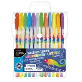 kidea-dlugopisy-zelowe-mix-12-kolorow-42876