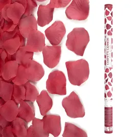 tuba-strzelajaca-konfetti-platki-roz-czerwone-na-walentynki-slub-wesele
