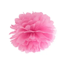pompon-bibulowy-ozdobny-z-bibuly-kula-ciemnorozowa-dekoracja-25cm