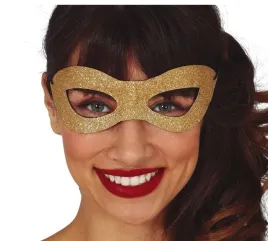 maska-na-twarz-zlota-brokatowe-zdobienie-karnawal