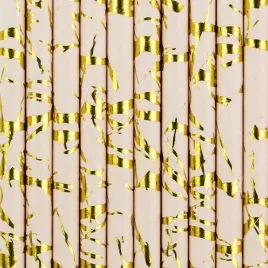 rurki-slomki-jednorazowe-papierowe-rozowe-zlote-wzory-do-napojow-10szt