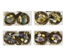 gniazdko-z-kolorowym-ptaszkiem-i-pisankami-2szt