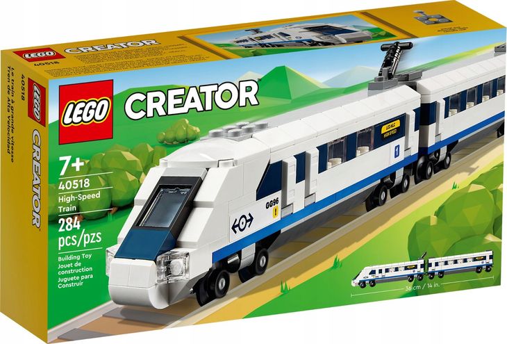 Фото - Конструктор Lego ﻿ Creator 40518 Pociąg szybkobieżny 