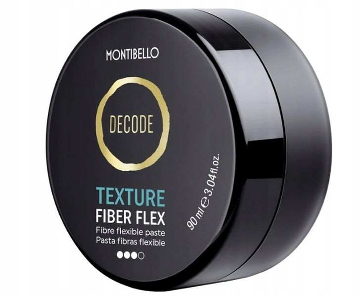 Фото - Шпилька / гумка Decode MONTIBELLO  TEXTURE FIBER FLEX PASTA 90ml 