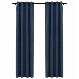 zaslony-stylizowane-na-lniane-2-szt-niebieskie-140x225-cm