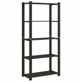 regal-z-5-polkami-czarny-80x38x170-cm-lite-drewno-sosnowe