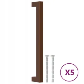 uchwyty-do-szafek-5-szt-braz-192-mm-stal-nierdzewna