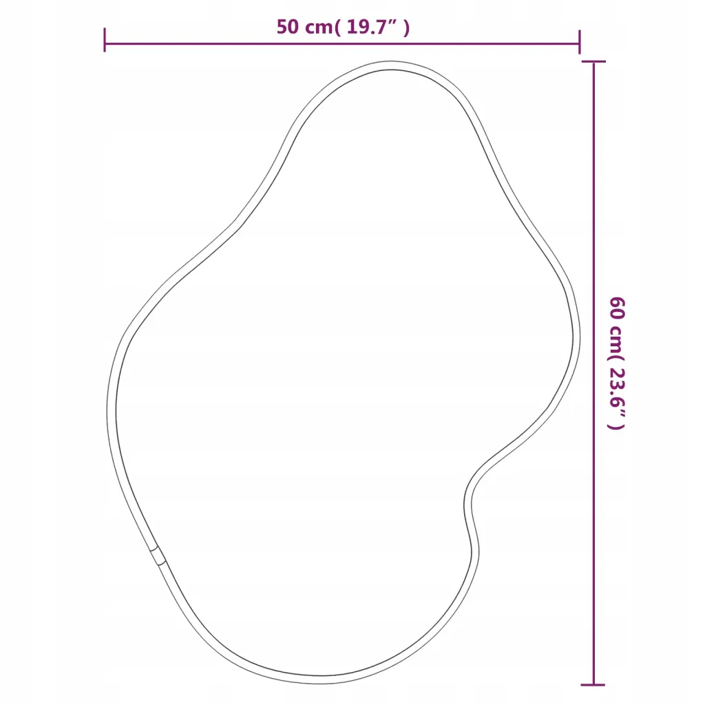 lustro-scienne-czarne-60x50-cm