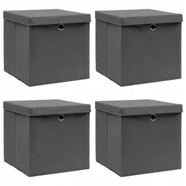 pudelka-z-pokrywami-4-szt-szare-32x32x32-cm