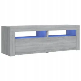 szafka-pod-tv-z-led-szary-dab-sonoma-120x35x40-cm