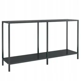 stolik-konsolowy-czarny-140x35x755-cm-szklo-hartowane