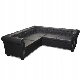 sofa-chesterfield-piecioosobowa-czarna-sztuczna