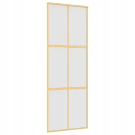 drzwi-przesuwne-zlote-76x205-cm-mrozone-szklo-esg-aluminium