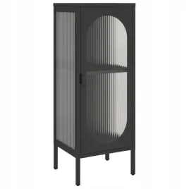 szafka-czarna-40x35x105-cm-szklo-i-stal