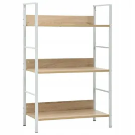 regal-z-3-polkami-kolor-debowy-60x276x905-cm