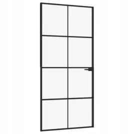 drzwi-wewnetrzne-czarne-93x2015-cm-szklo-i-aluminium