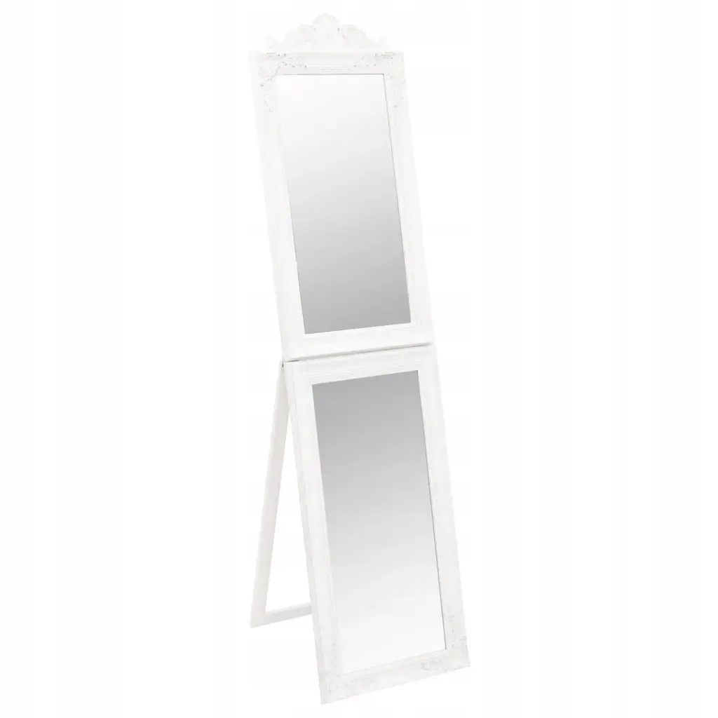 lustro-wolnostojace-biale-50x200-cm