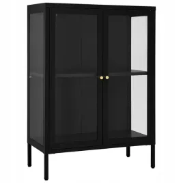 szafka-boczna-czarna-75x35x105-cm-stal-i-szklo