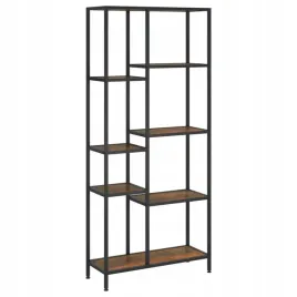 regal-na-ksiazki-80x30x180-cm-stal-i-material-drewnopochodny
