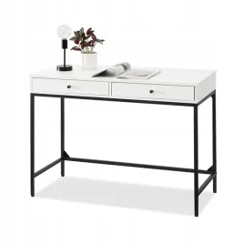 biurko-z-szufladami-do-gabinetu-nowoczesne-kalan-biale-drewno-czarny