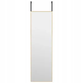lustro-na-drzwi-zlote-30x100-cm-szklo-i-aluminium