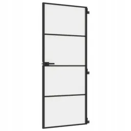 drzwi-wewnetrzne-czarne-83x2015-cm-szklo-i-aluminium