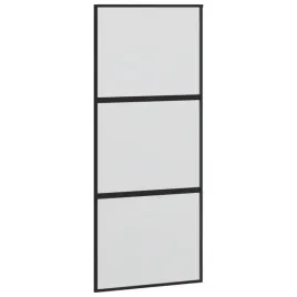 drzwi-przesuwne-czarne-90x205-cm-szklo-hartowane-aluminium
