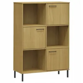 regal-oslo-metalowe-nozki-brazowy-90x35x1285-c