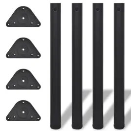 242148-4-height-adjustable-table-legs-black-710-mm