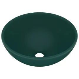 okragla-umywalka-lazienkowa-matowa-ciemnozielona