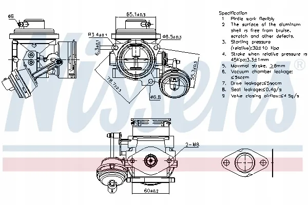 zawor-egr-vw-19di-nissens-98298-numer-katalogowy-czesci-98298
