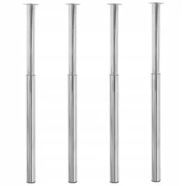 teleskopowe-nogi-do-stolu-4-szt-chromowane-710-1100-mm