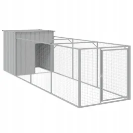 buda-dla-psa-z-wybiegiem-jasnoszara-110x405x110