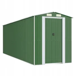 szopa-ogrodowa-zielona-192x606x223-cm-stal-galw