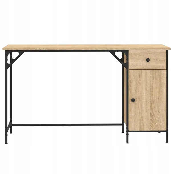 biurko-komputerowe-dab-sonoma-131x48x75-cm-ksztalt-blatu-prostokatny