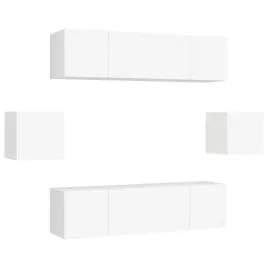 6-cz-zestaw-szafek-tv-bialy-plyta-wiorowa